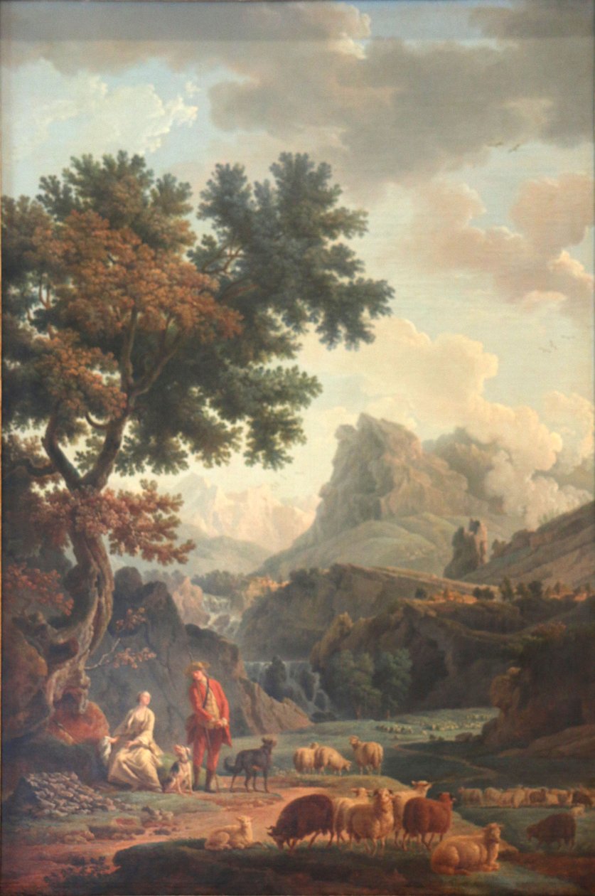 Alplerin Çobanı by Claude Joseph Vernet