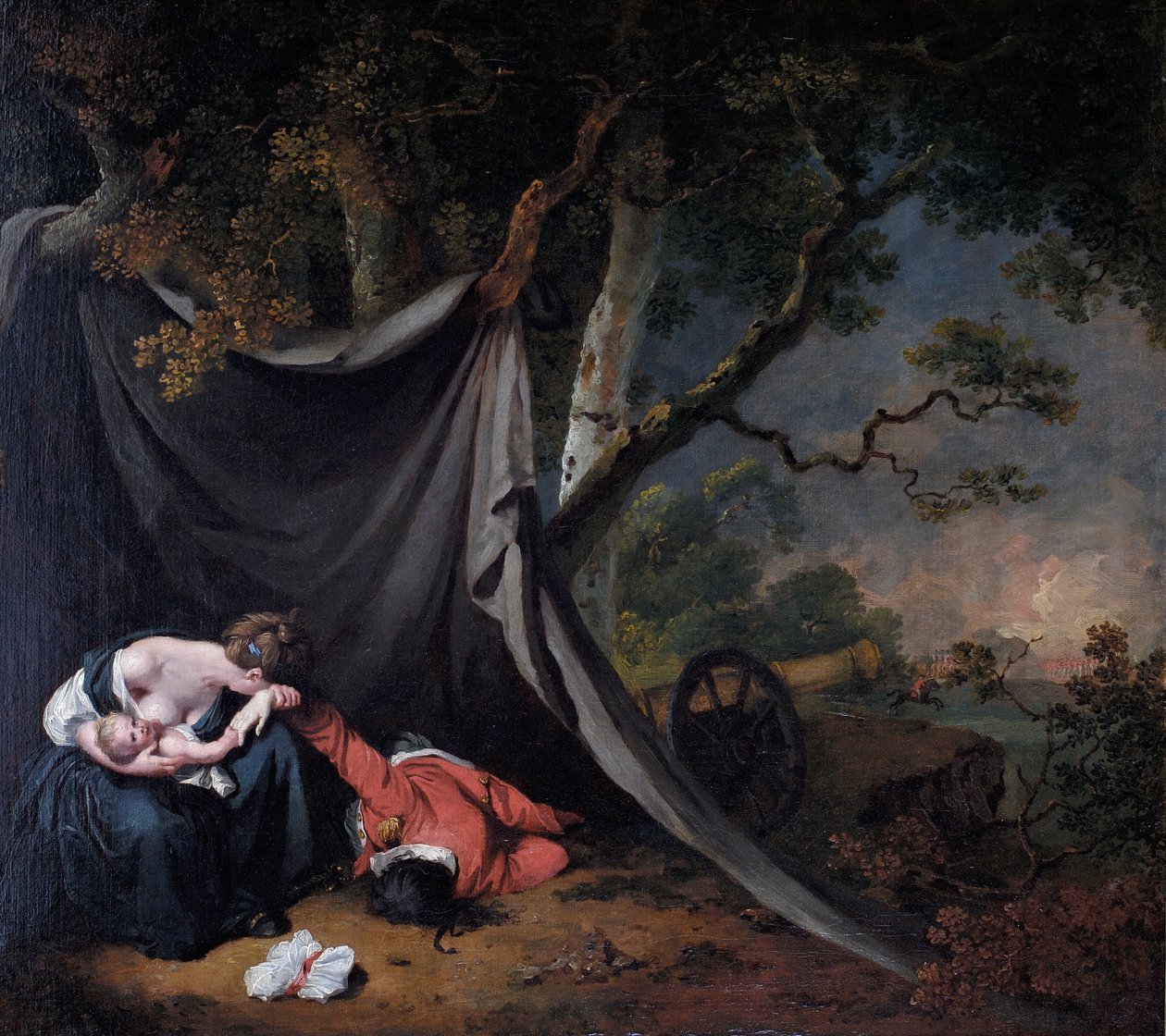 Ölü Asker, c.1789 by Joseph Wright of Derby