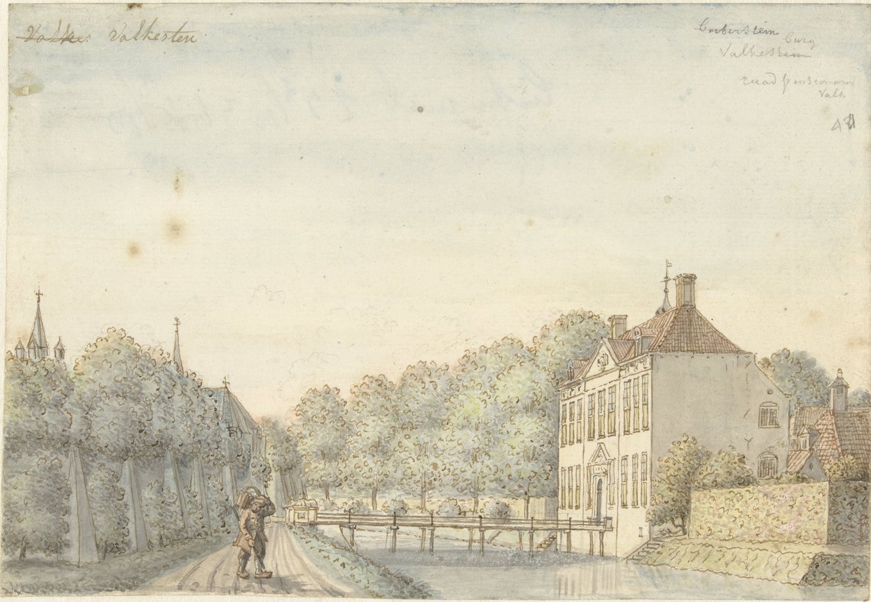 Heinkensand'daki Huis Barstein by Joseph Adolf Schmetterling