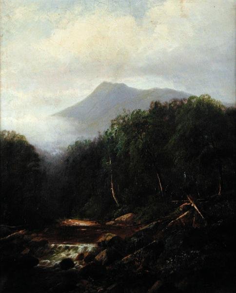 Manzara (tuval üzerine yağlı boya) by Joseph Antonio Hekking