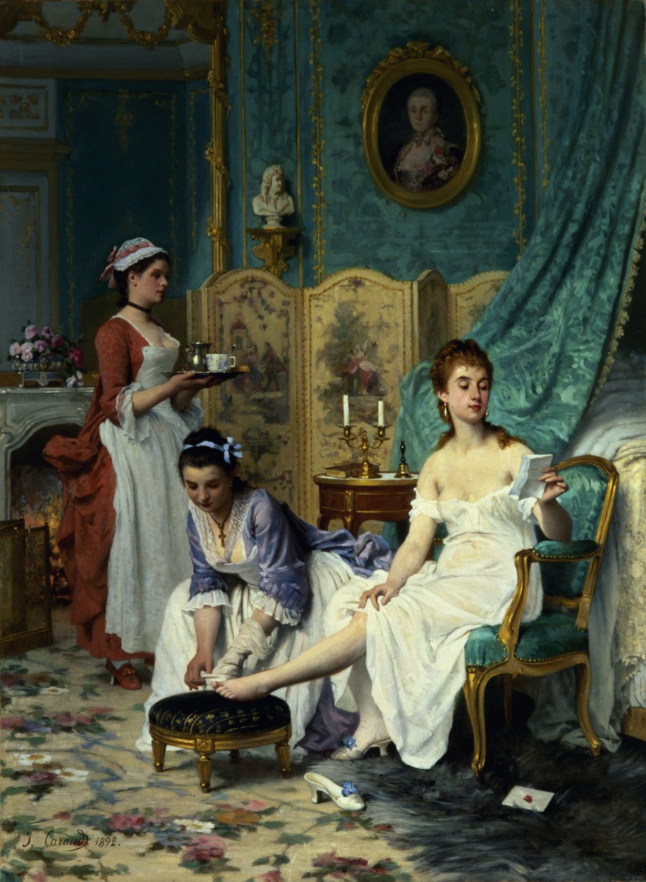 Levee, 1892 by Joseph Caraud