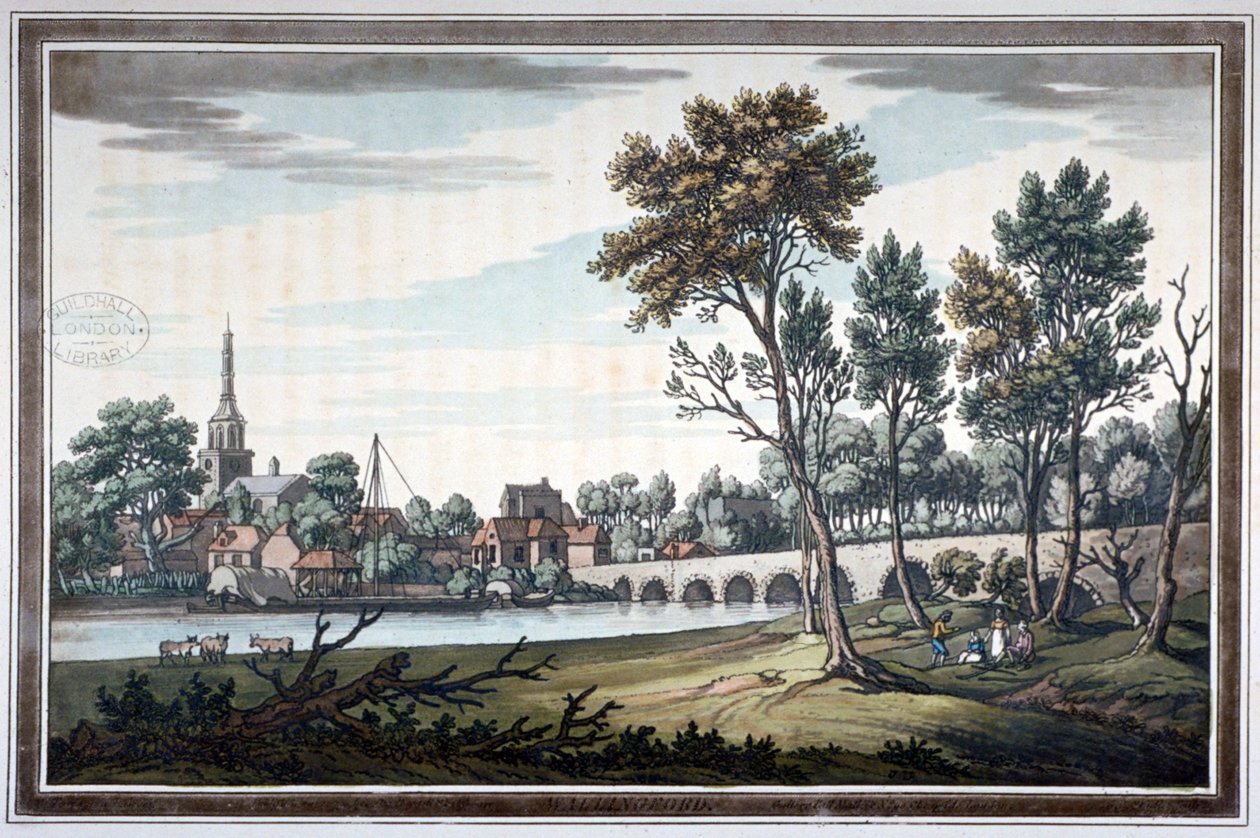 Wallingford, Berkshire, 1790 by Joseph Constantine Stadler