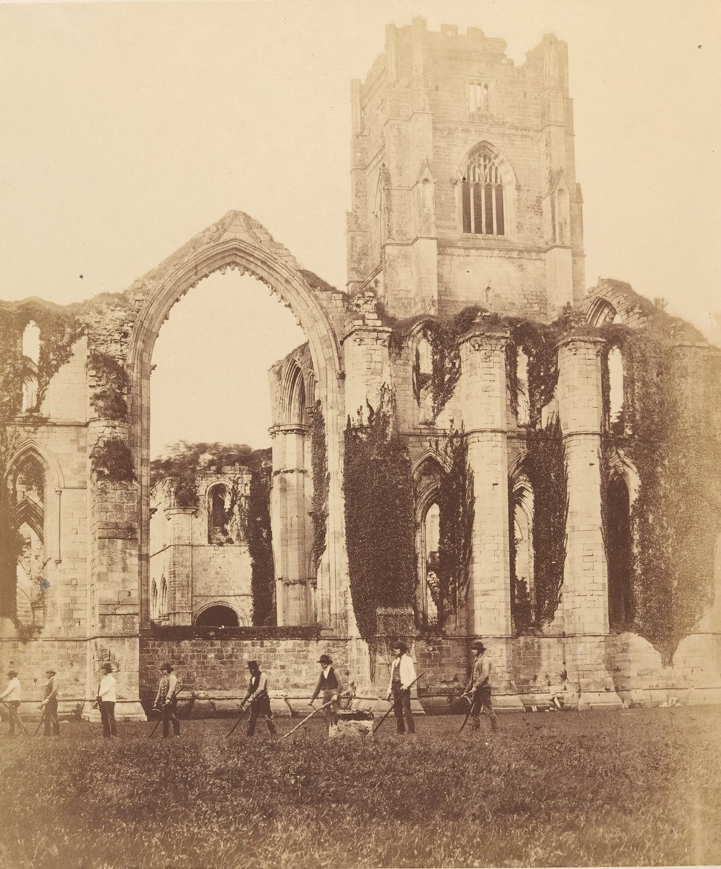 Çeşmeler Manastırı. Doğu Penceresi ve Kulesi, 1850