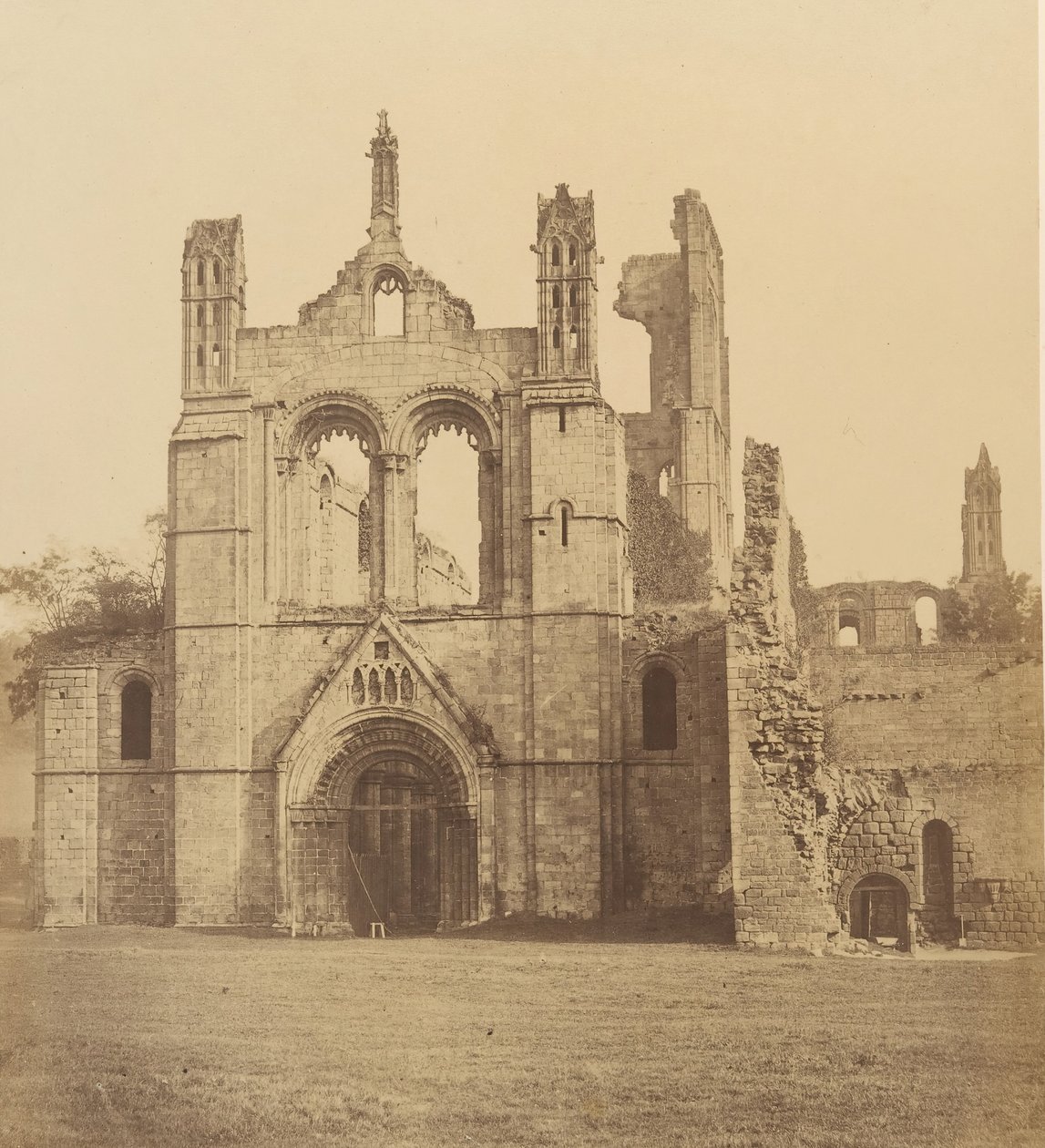Kirkstall Manastırı. Batı