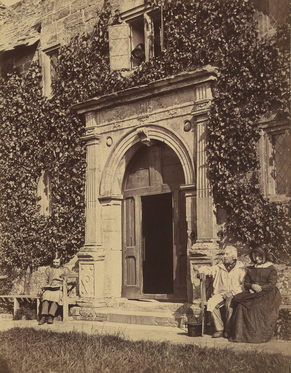 Sadaka Evi, 1855. by Joseph Cundall