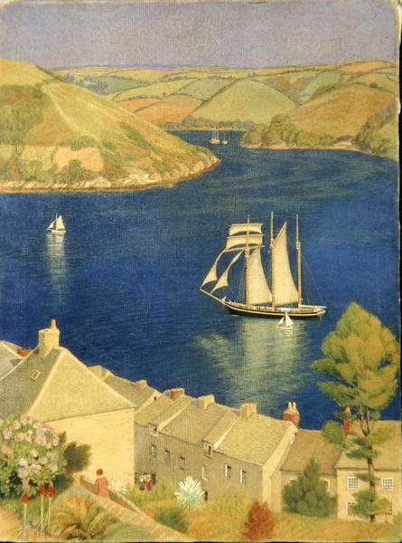 Üç Direkli Schooner by Joseph Edward Southall