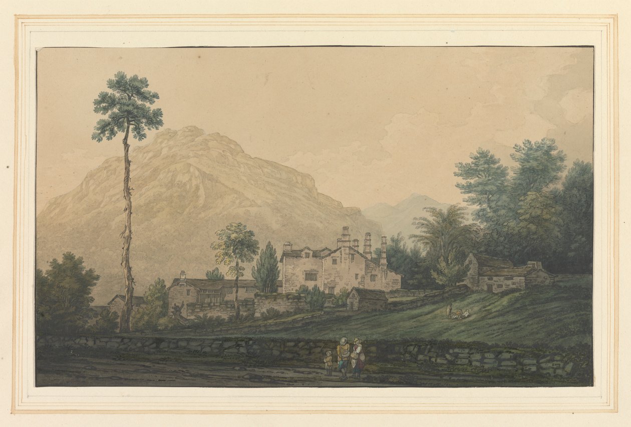 Patterdale Sarayı by Joseph Farington