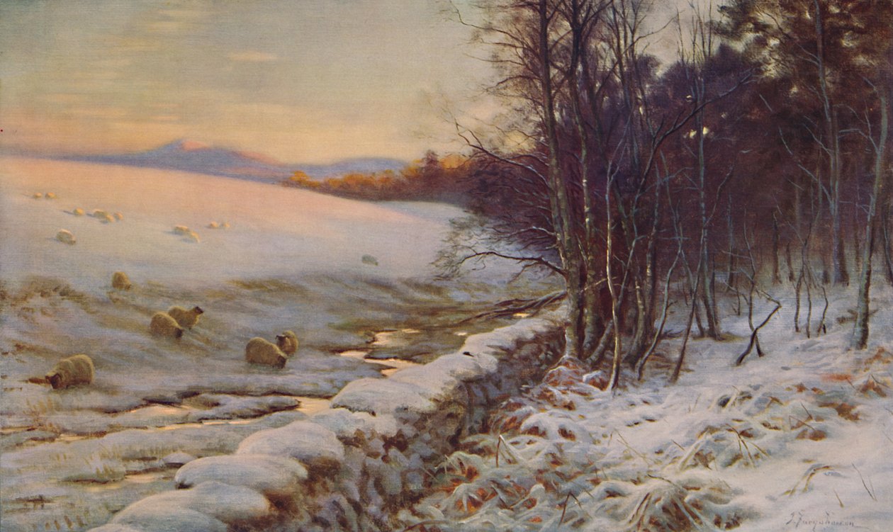Ormanın Kenarı, 1911. by Joseph Farquharson