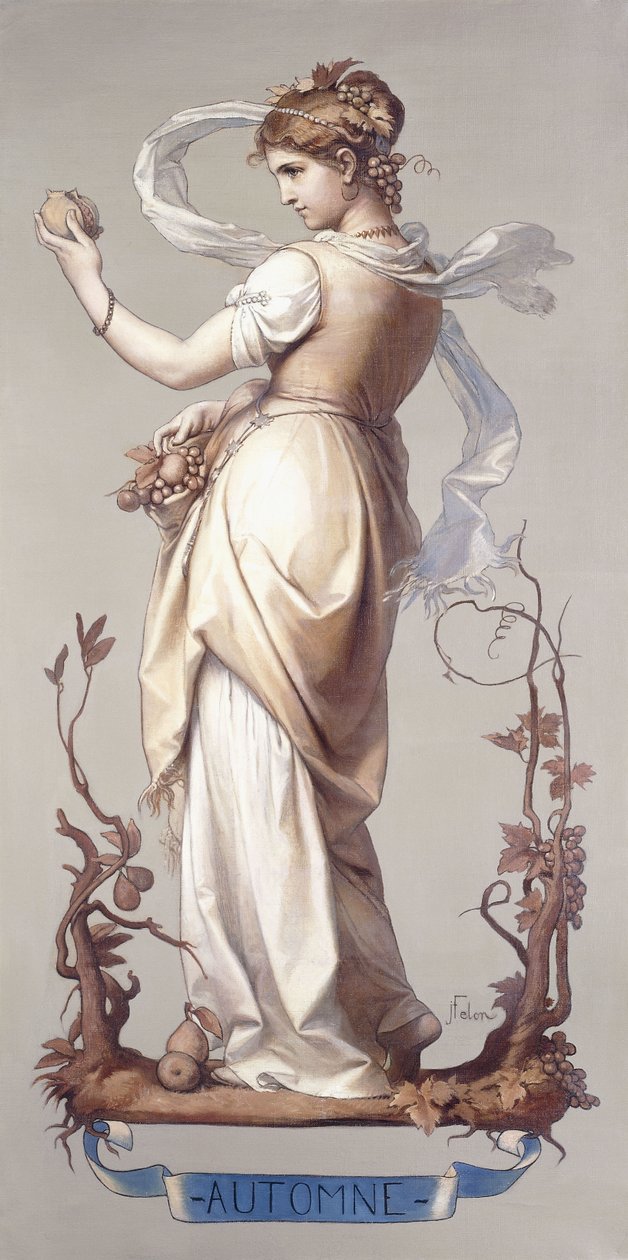 Dört Mevsim - Sonbahar, 1873-74 by Joseph Felon