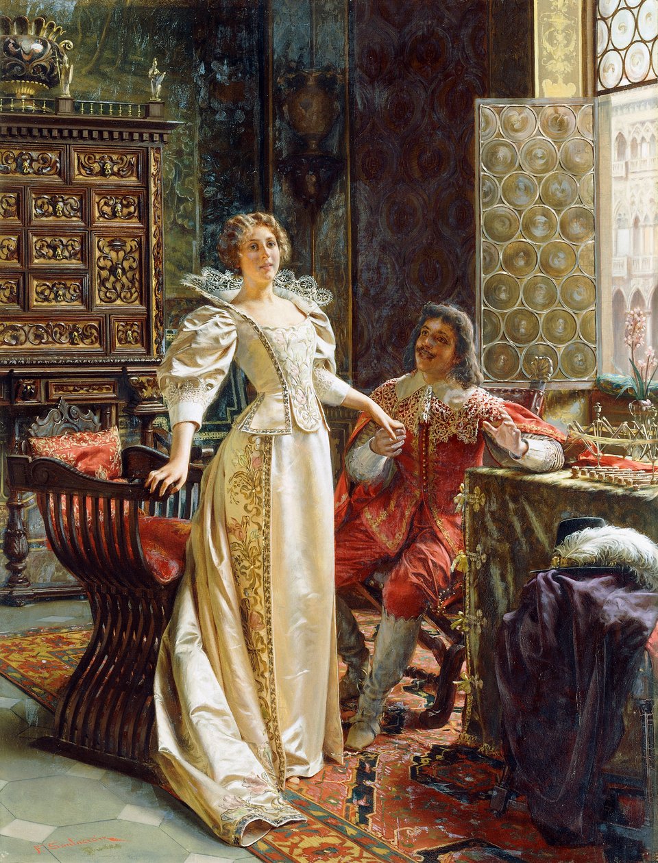 Flört, by Joseph Frederick Charles Soulacroix