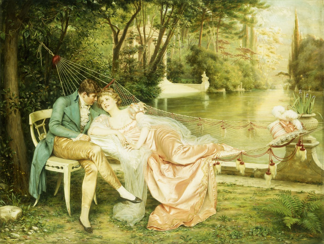 Flört by Joseph Frederick Charles Soulacroix