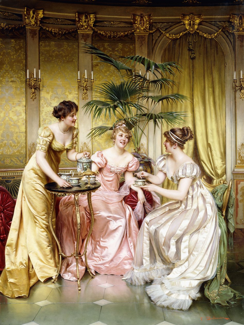 Çay için üç, by Joseph Frederick Charles Soulacroix