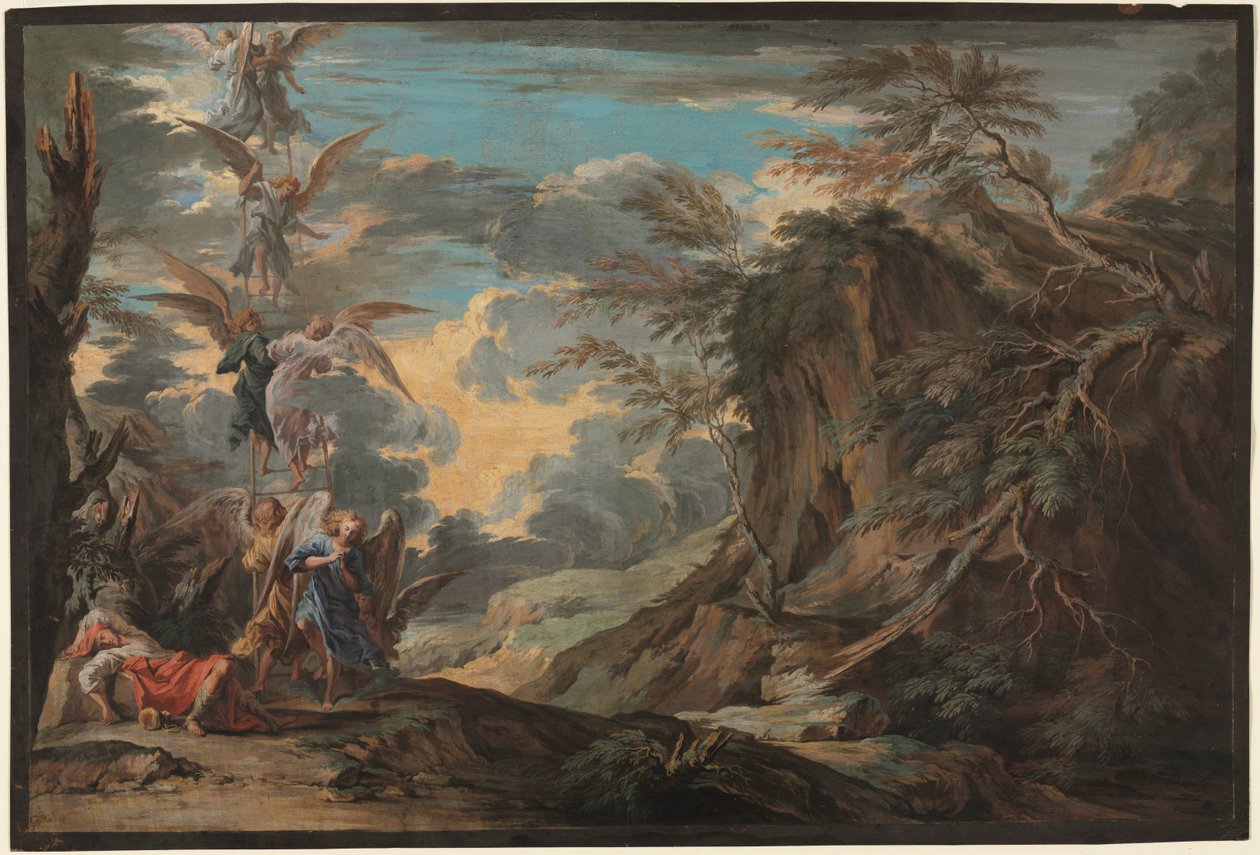Jacobs Rüyası, c. 1720. by Joseph Goupy