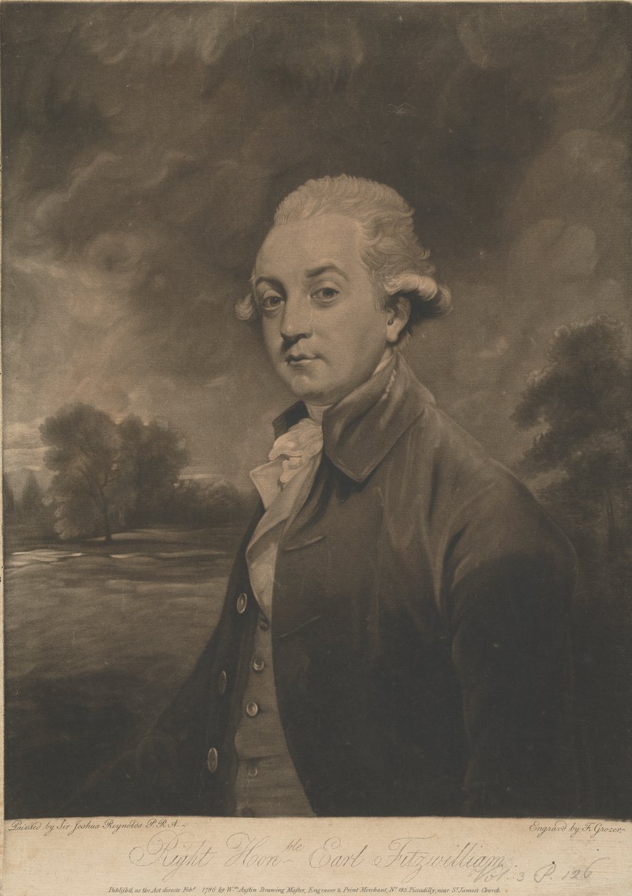 William Wenworth-Fitzwilliam, 4. Earl Fitzwilliam by Joseph Grozer