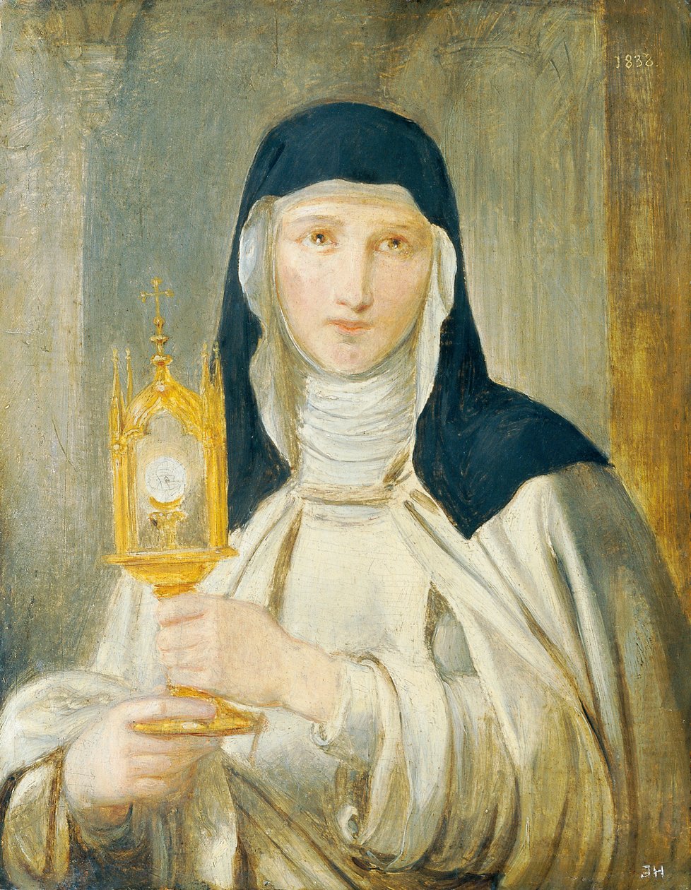 Aziz Catherine canavarlığı ile by Joseph Hasslwander