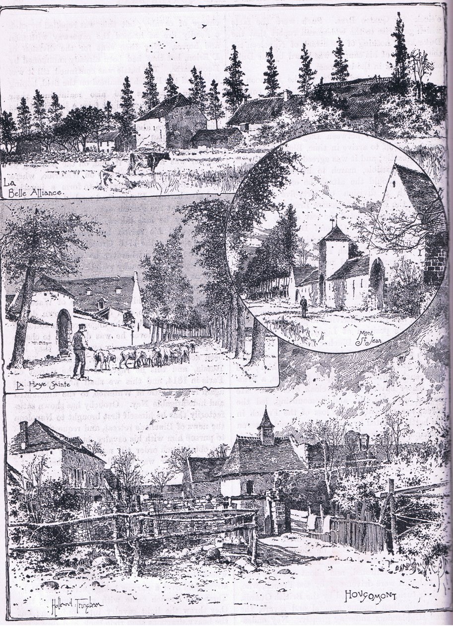 Waterloo manzaraları by Joseph Holland Tringham