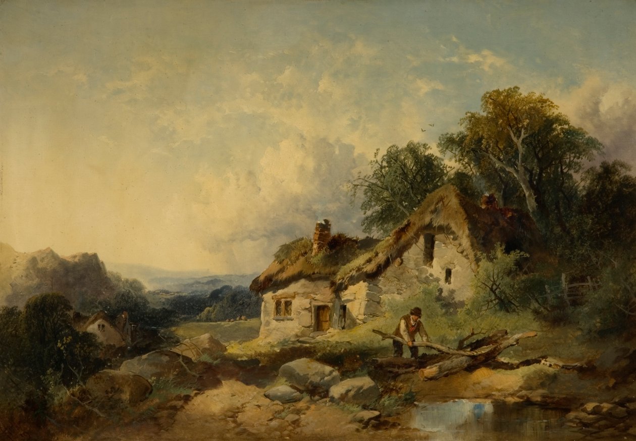 Hailsham yakınlarında, Sussex, 1859 by Joseph Horlor