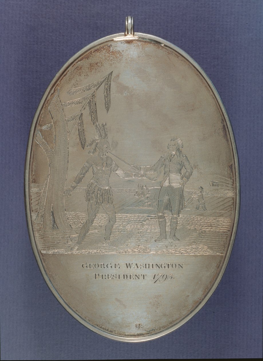 Barış Madalyası, 1793 (gümüş) by Joseph II Richardson