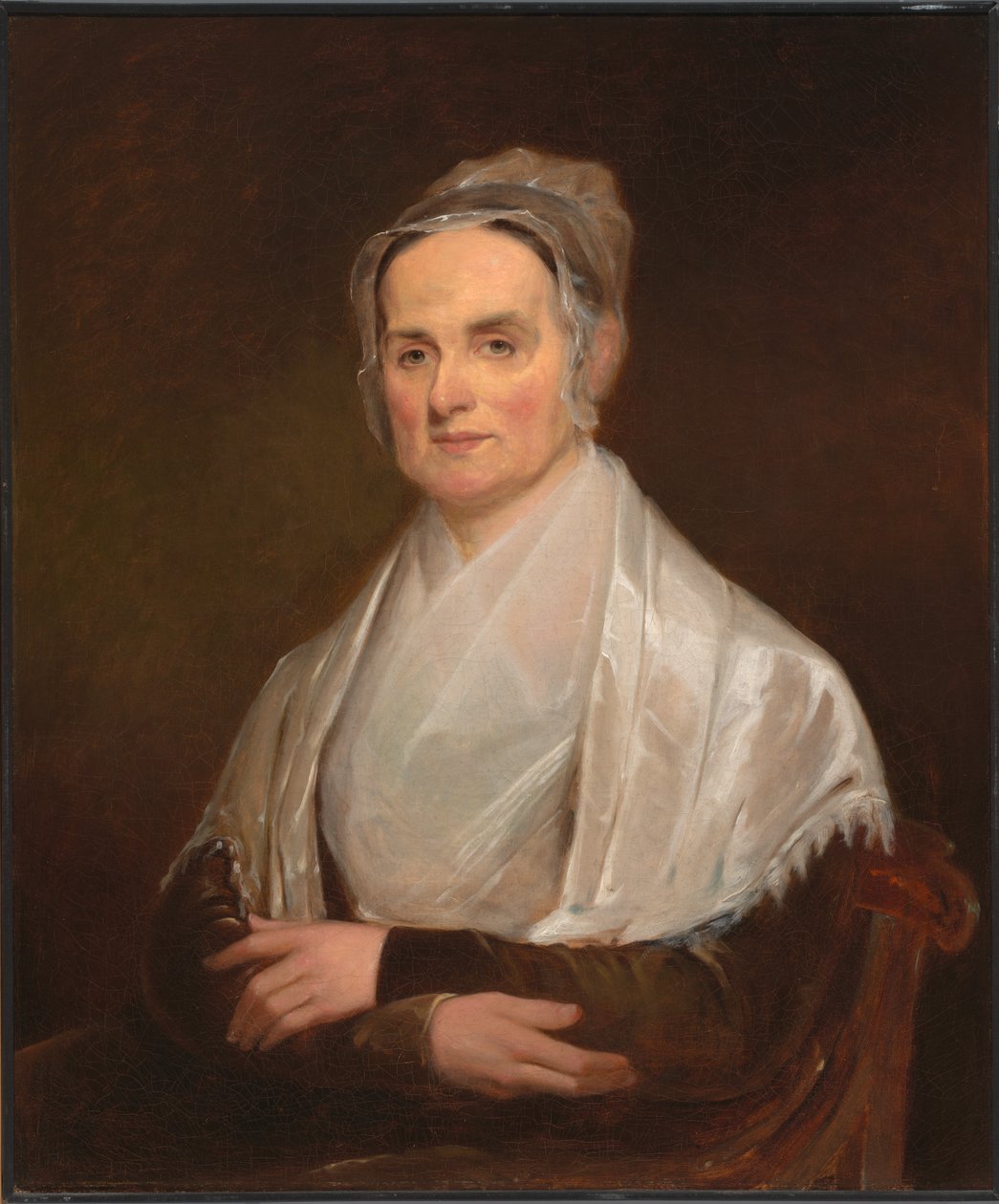 Lucretia Tabut Mott, 1842. by Joseph Kyle