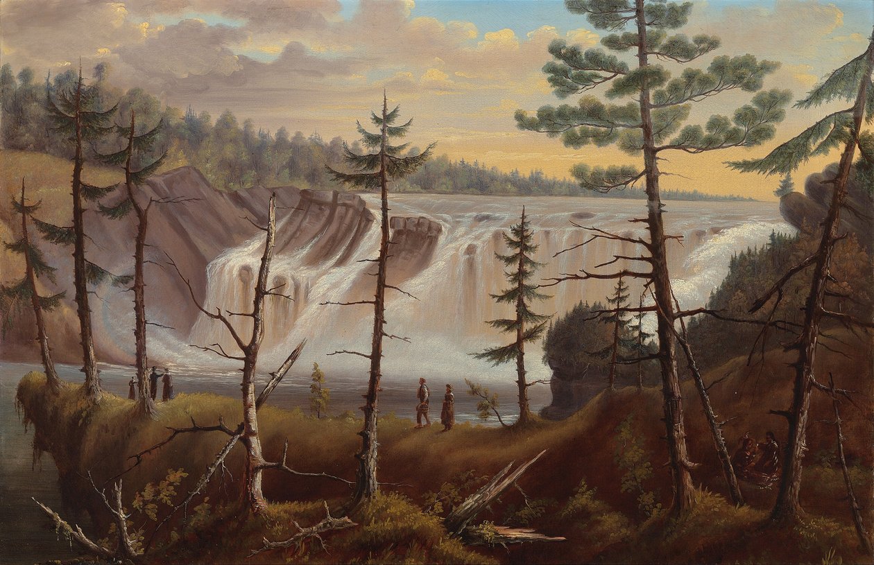 Chaudière Şelaleleri by Joseph Légaré