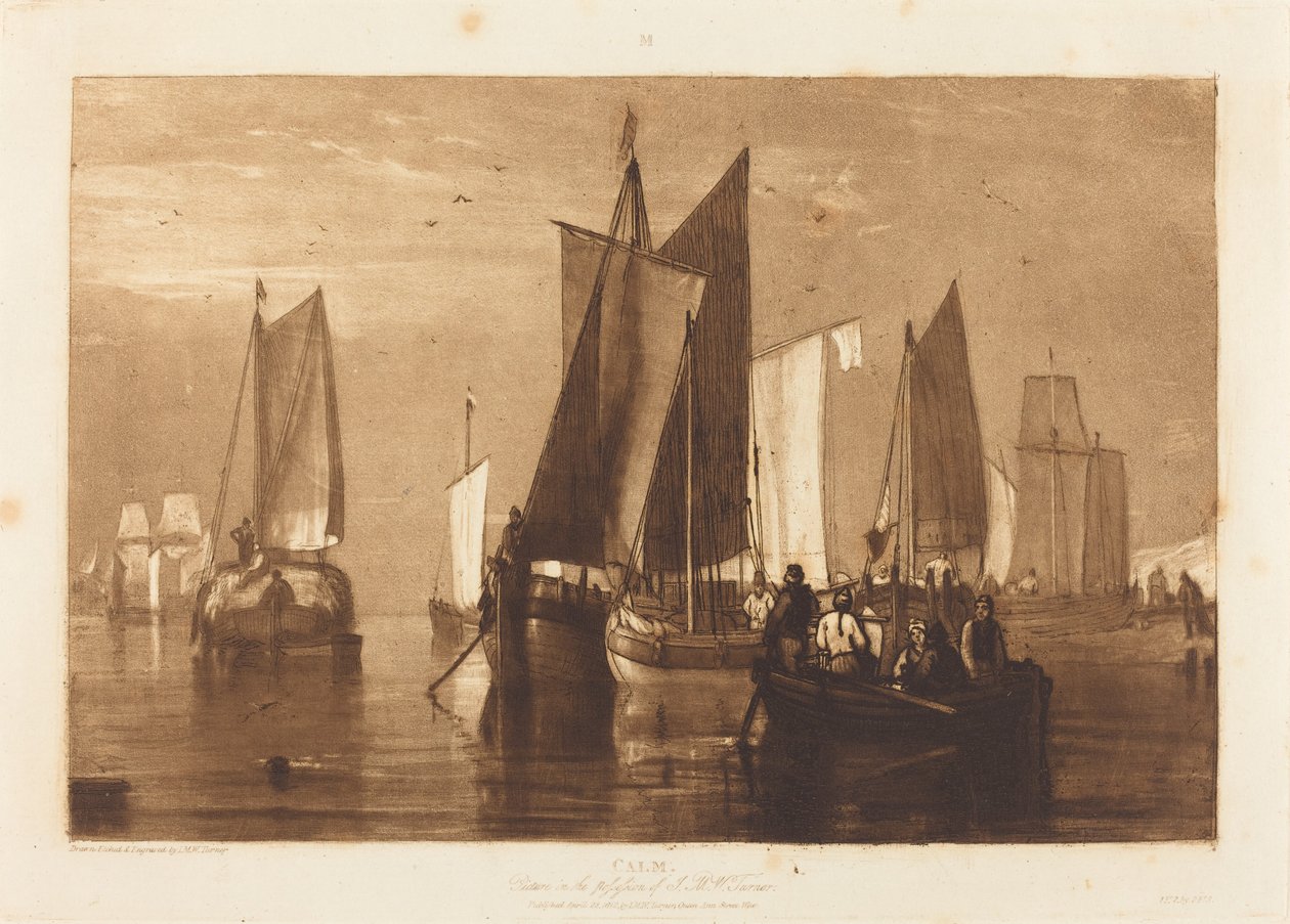 Sakinlik by Joseph Mallord William Turner