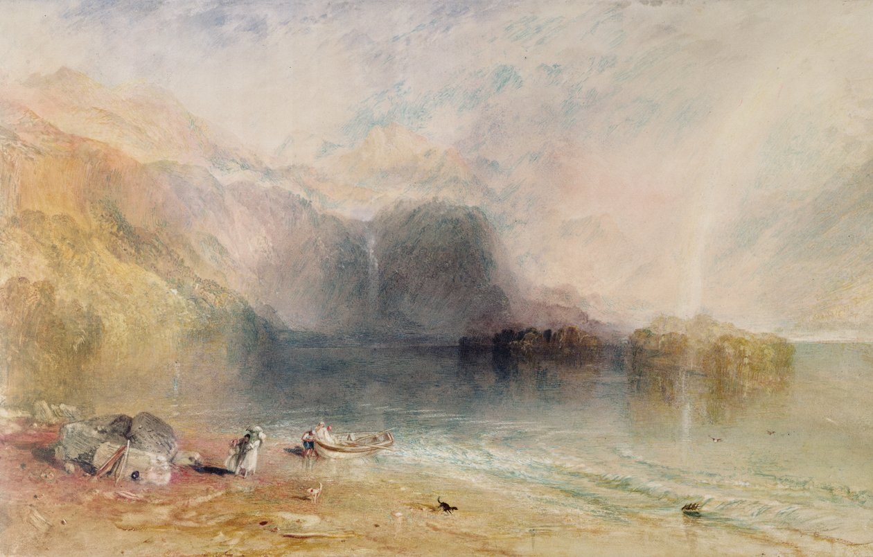 Keswick Gölü, Cumberland, 1835 by Joseph Mallord William Turner