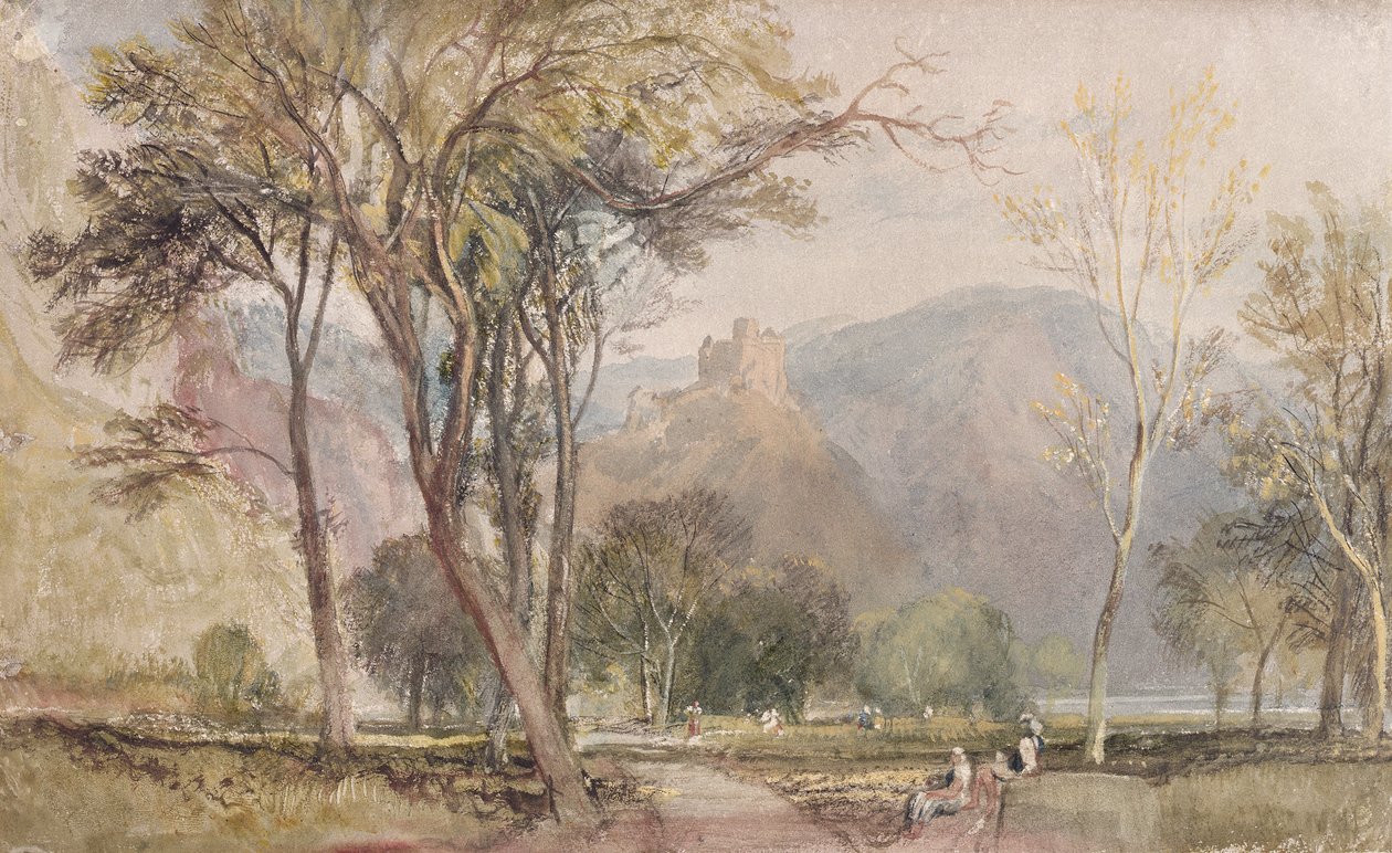 Marksburg by Joseph Mallord William Turner