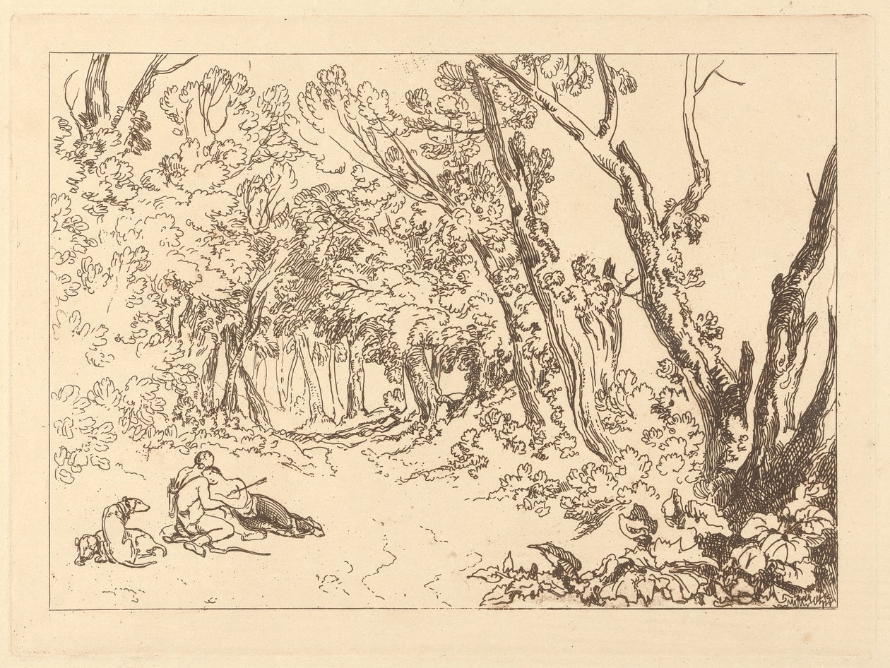 Procris ve Cephalus by Joseph Mallord William Turner