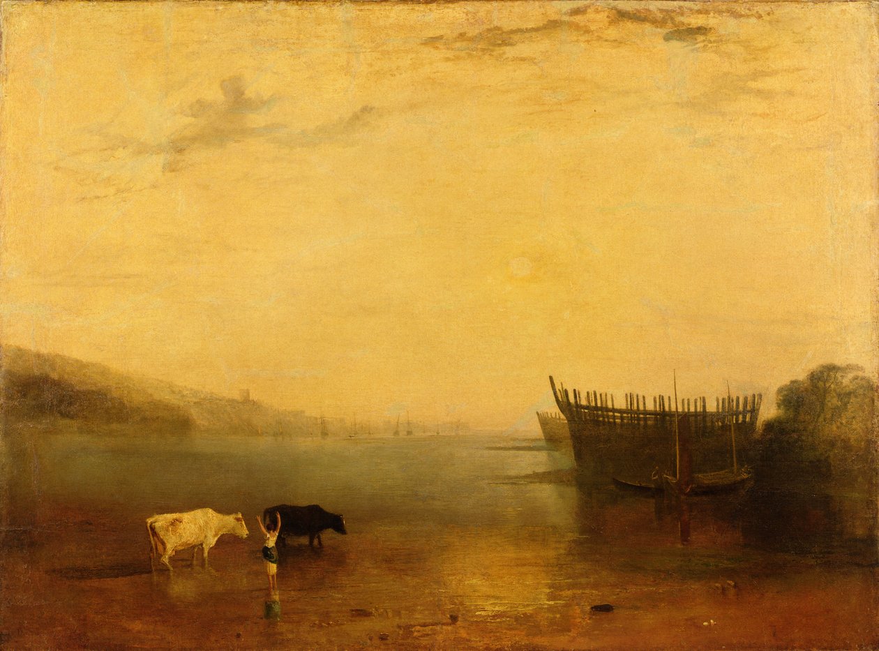 Teignmouth Limanı, c.1812 by Joseph Mallord William Turner