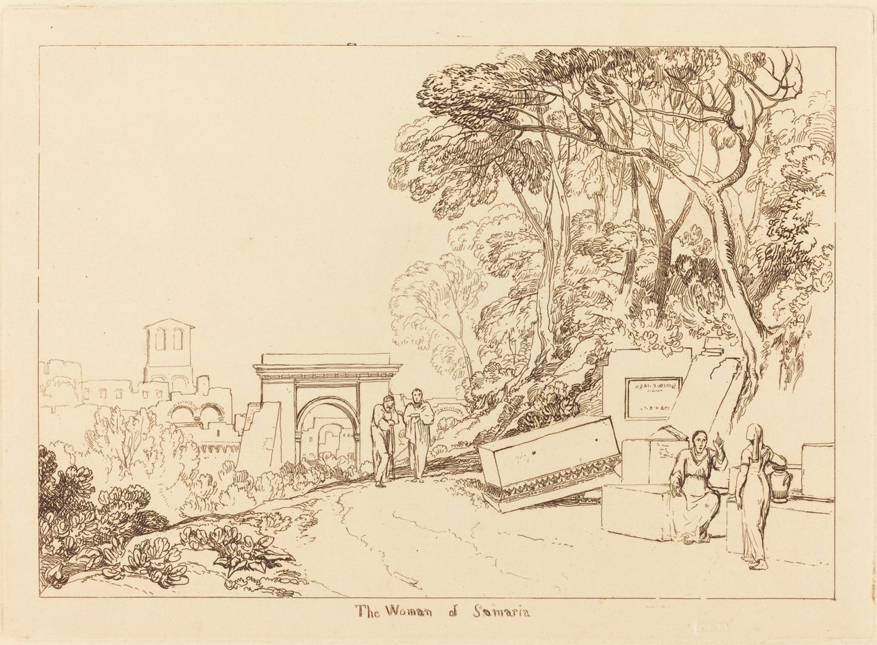 Samiriyeli Kadın by Joseph Mallord William Turner