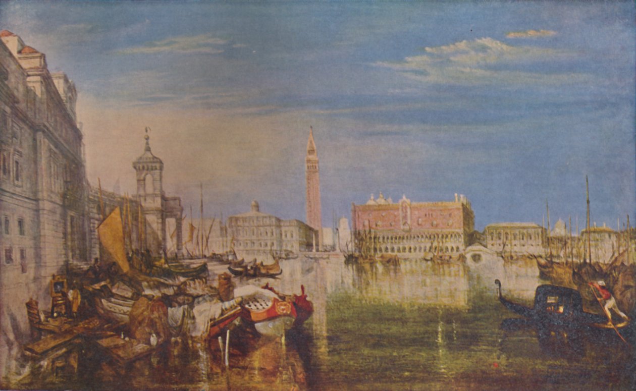 Venedik-Canaletti Tablosu, c1833, 1925. by Joseph Mallord William Turner