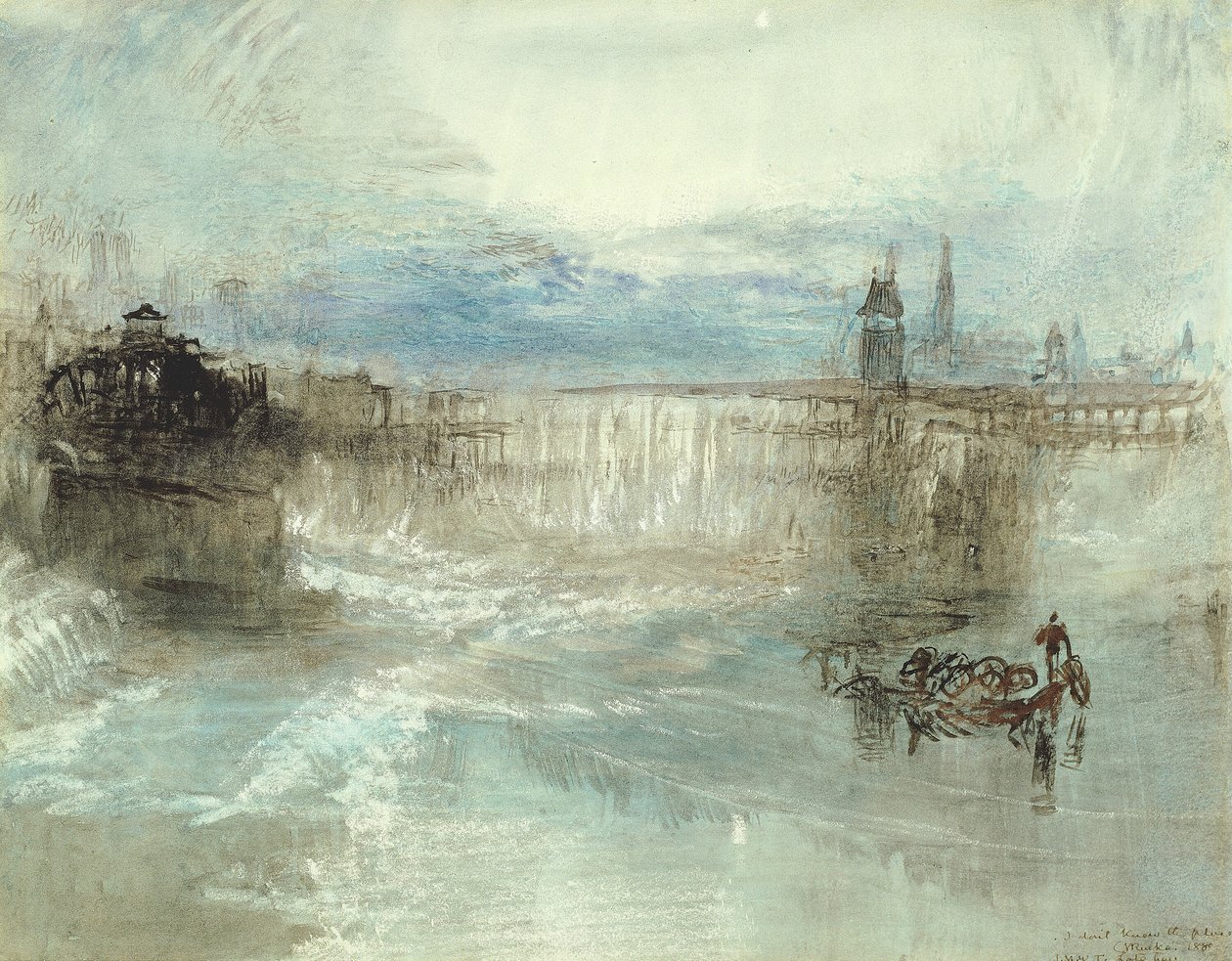 Luzern görünümü by Joseph Mallord William Turner