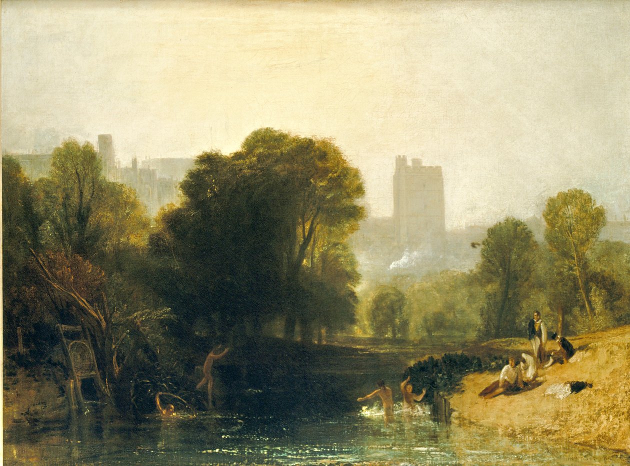 "Windsor Kalesi" by Joseph Mallord William Turner