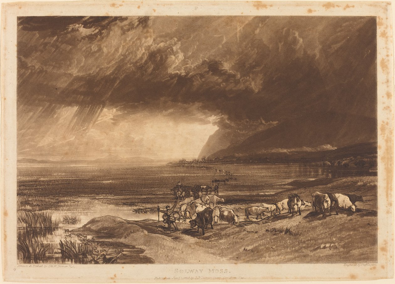 solway yosunu by Joseph Mallord William Turner and Thomas Goff Lupton