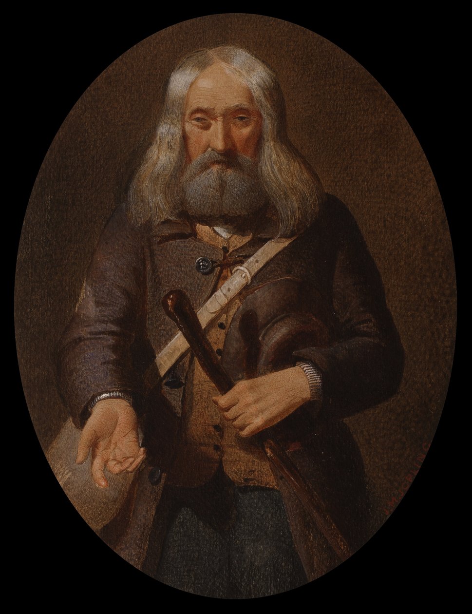 Bir Vaiz (kağıt üzerinde mürekkep ve wc) by Joseph Middleton Jopling