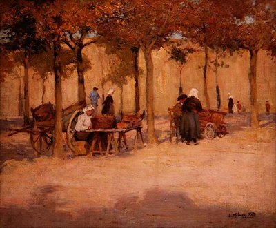 Pazara hazırlanıyor by Joseph Milner Kite