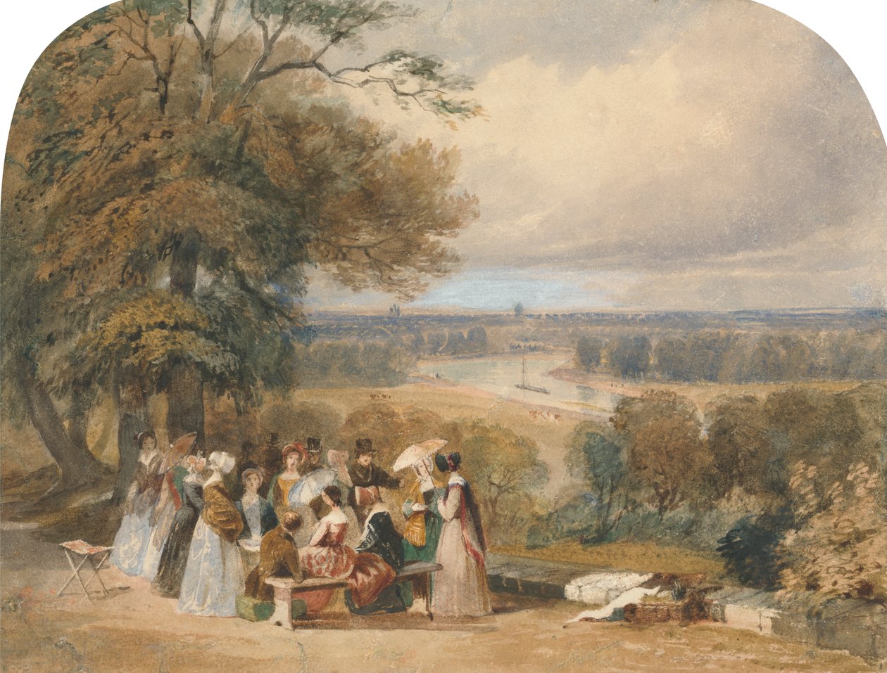 Richmond Hill'de Bir Piknik by Joseph Murray Ince