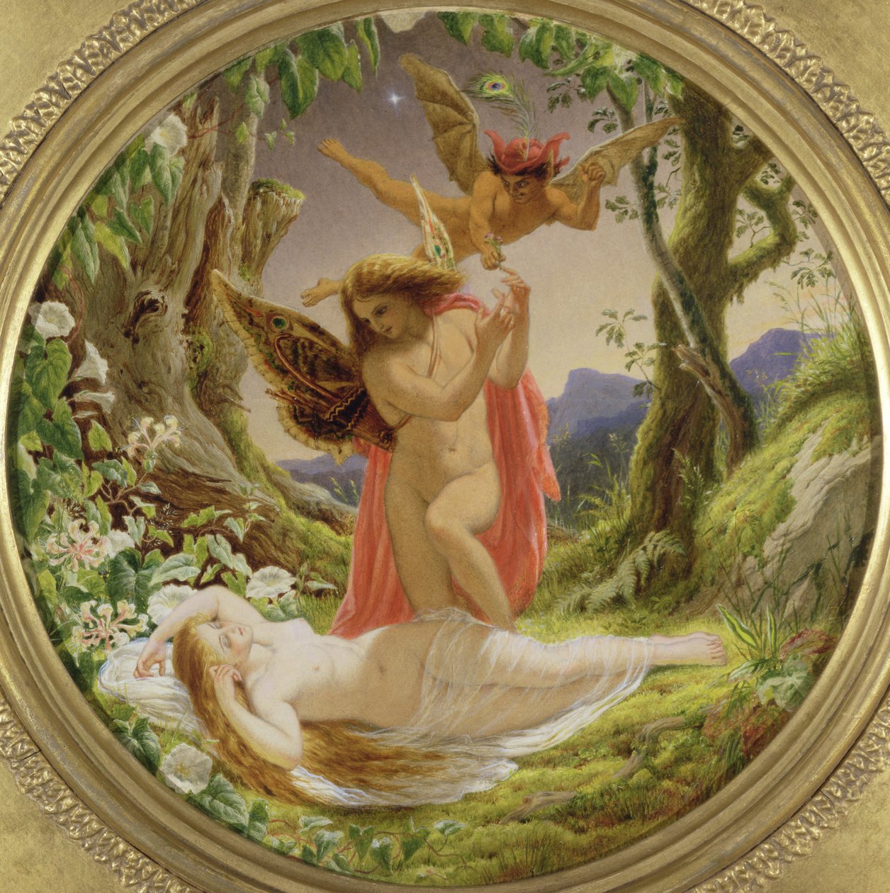 Bir yaz gecesi rüyası by Joseph Noel Paton