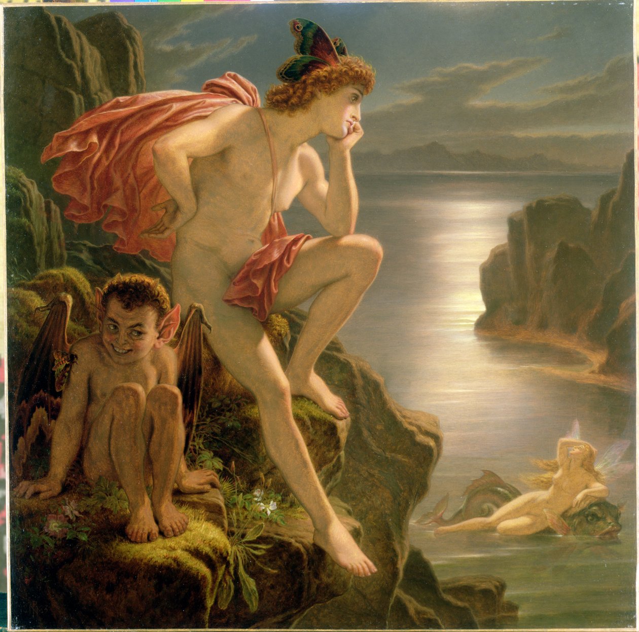 Oberon ve Deniz Kızı by Joseph Noel Paton