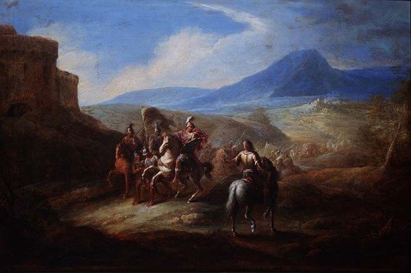 Süvari ve Tutsakları by Joseph Parrocel