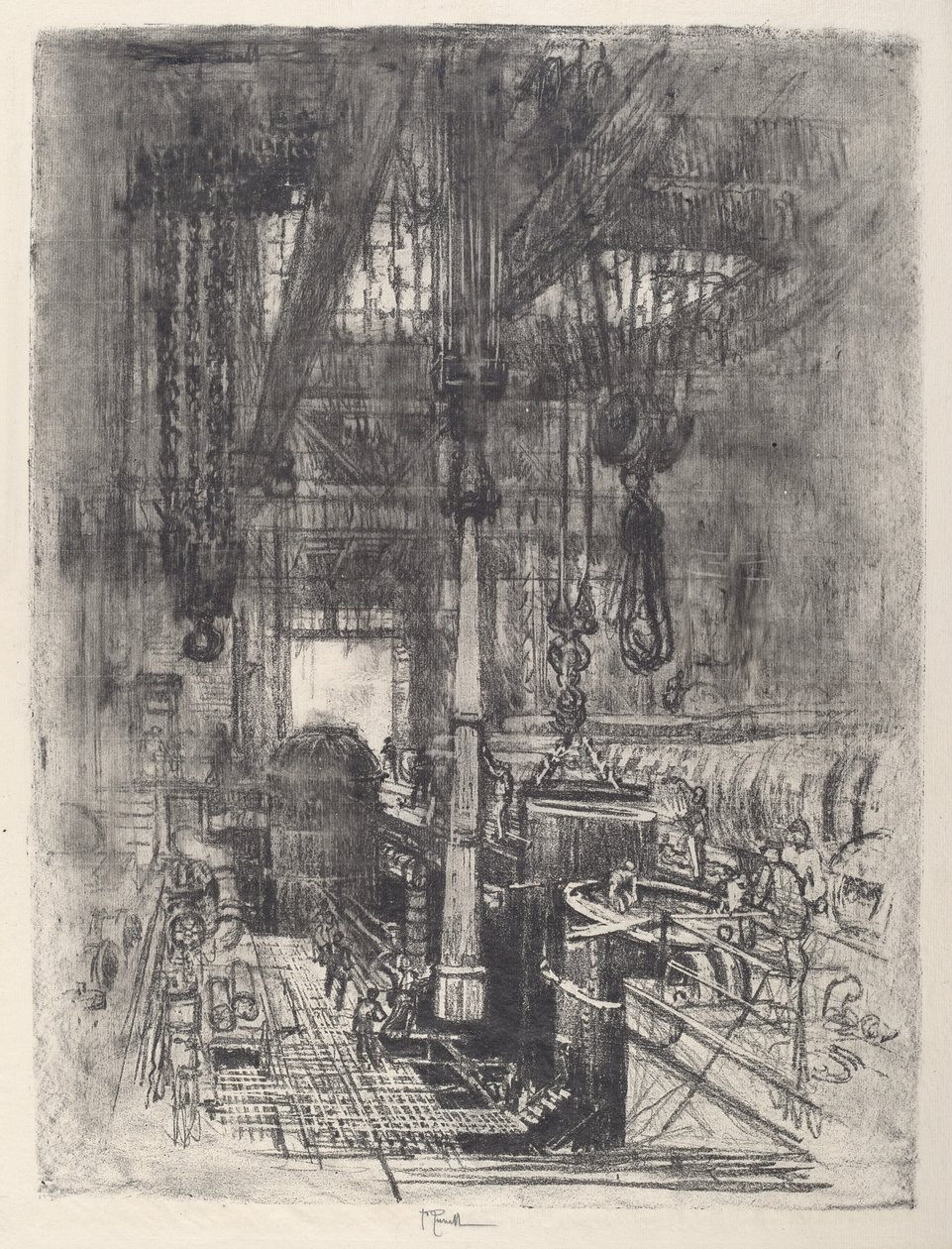 Silah Çukuru, No.II by Joseph Pennell