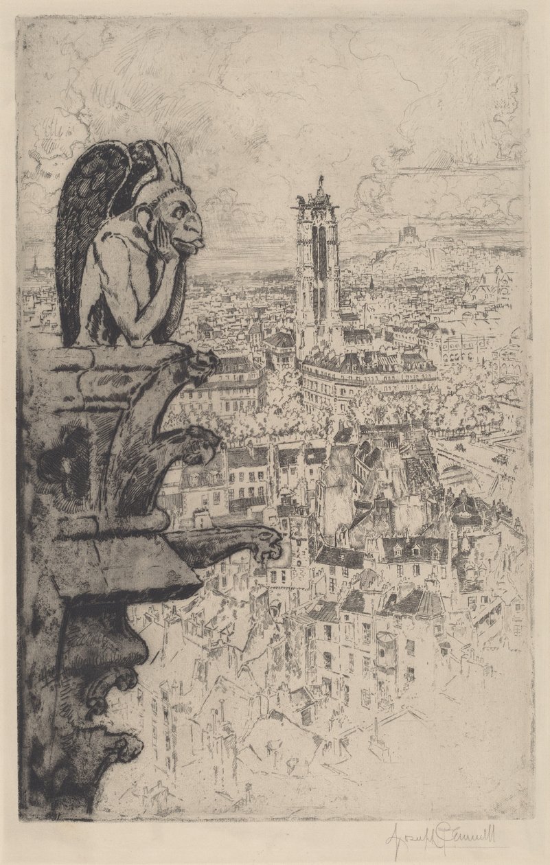 Le Stryge by Joseph Pennell