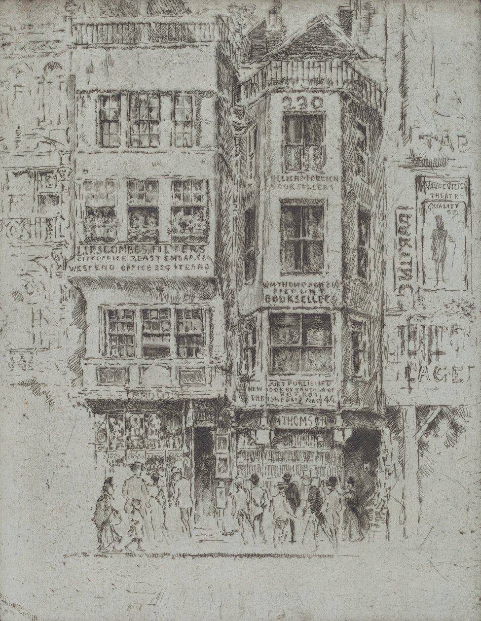230 İplik, 1903. by Joseph Pennell