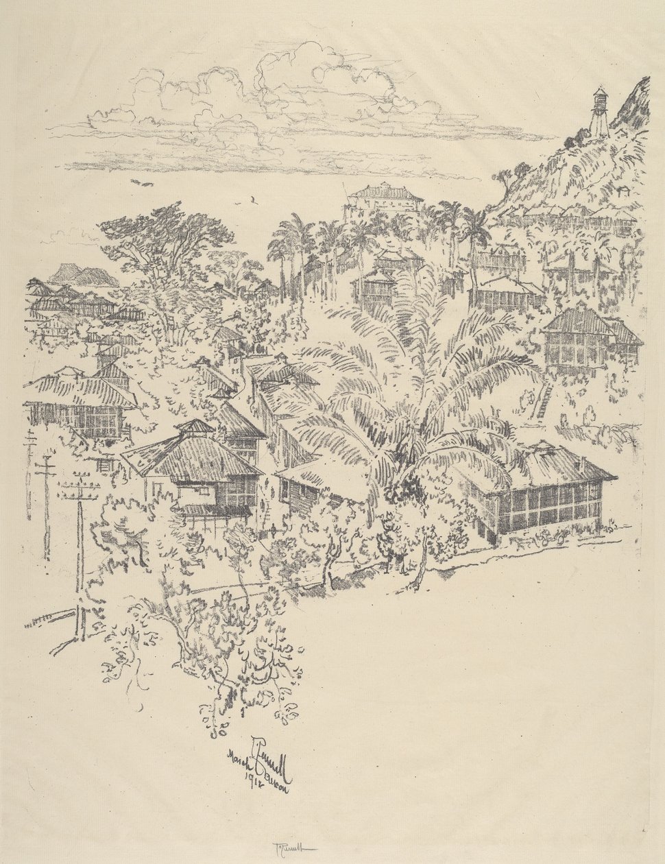 Resmi Ancon by Joseph Pennell