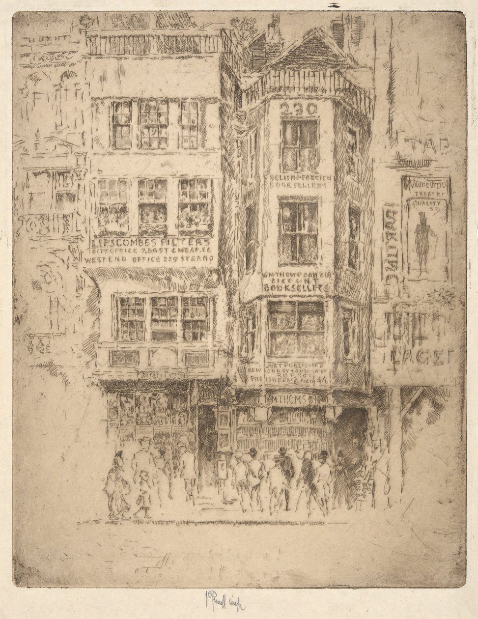 İplik by Joseph Pennell