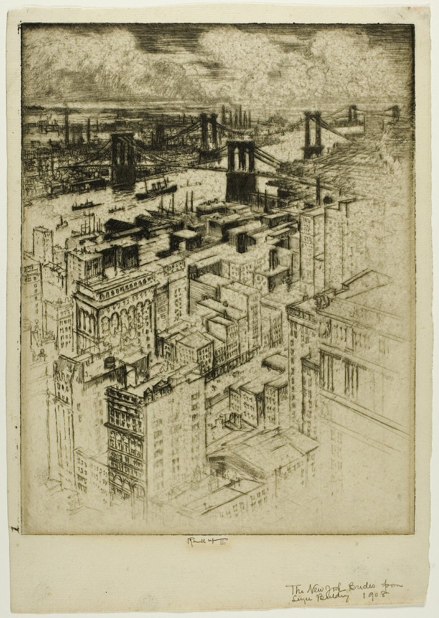 Köprüler by Joseph Pennell