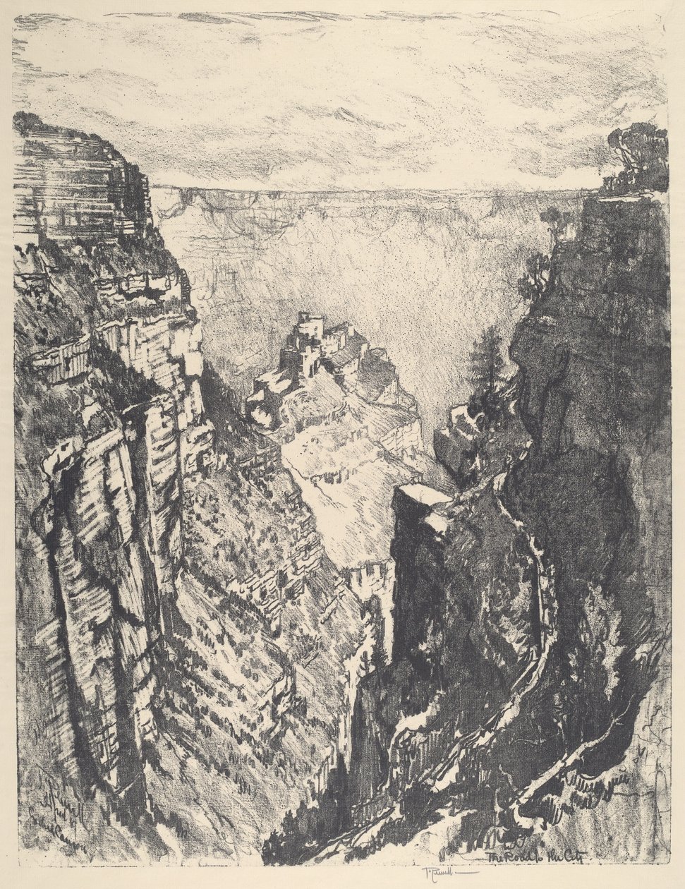 Parlak Melek Yolu by Joseph Pennell