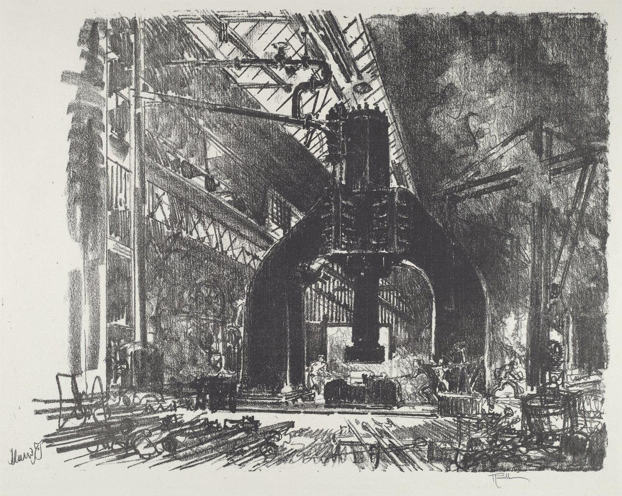 Büyük Çekiç by Joseph Pennell
