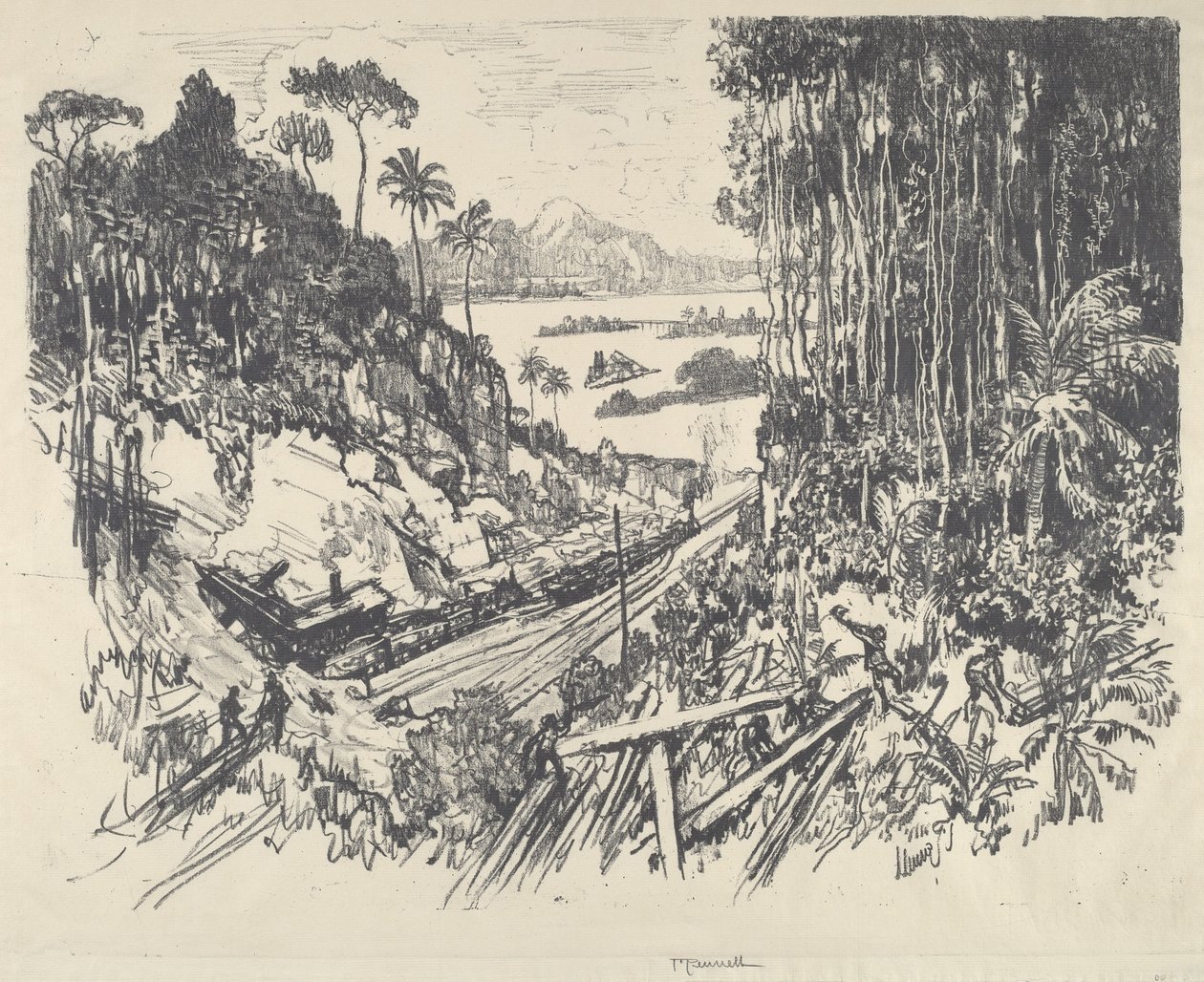 Orman by Joseph Pennell