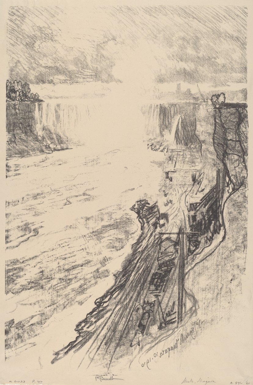 Sisin Gizemi, 1910. by Joseph Pennell